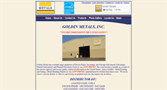 Desktop Screenshot of goldinmetals.com